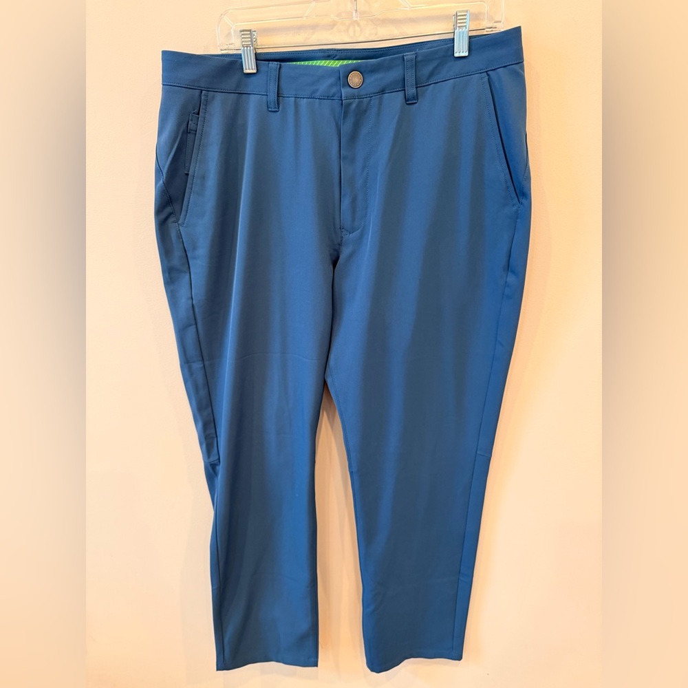 Bonobos Golf Pants 34x30 Athletic‎ Fit Blue Performance Stretch NWOT